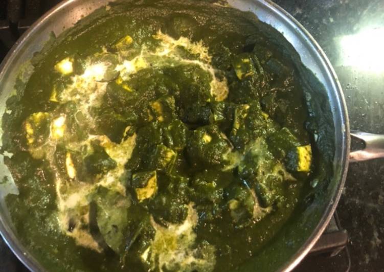 Recipe of Perfect Palak Paneer