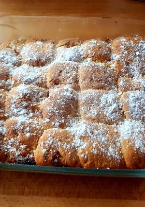 Citromos-túrós labdabukta recept fotója