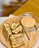 Prawn Toast - Bánh mì nướng nhân tôm