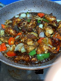 Foto resep Ayam goreng Teriyaki Lada Hitam