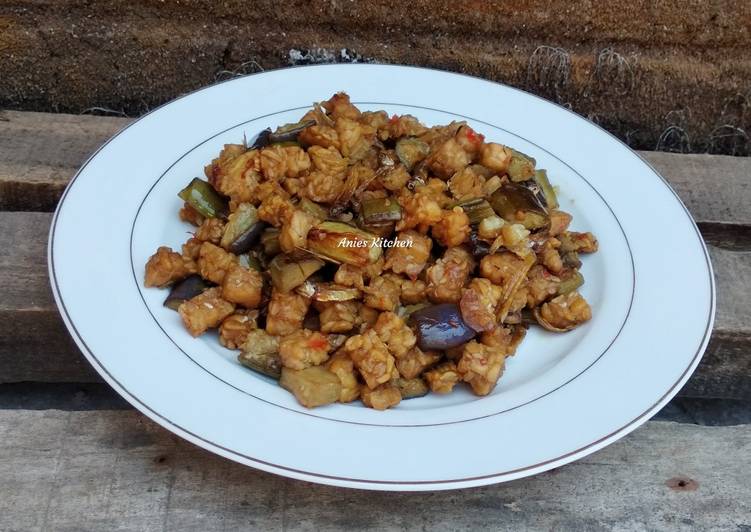 Resep Sambal terong, tempe dan teri Anti Gagal