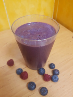 Una foto de Batido púrpura