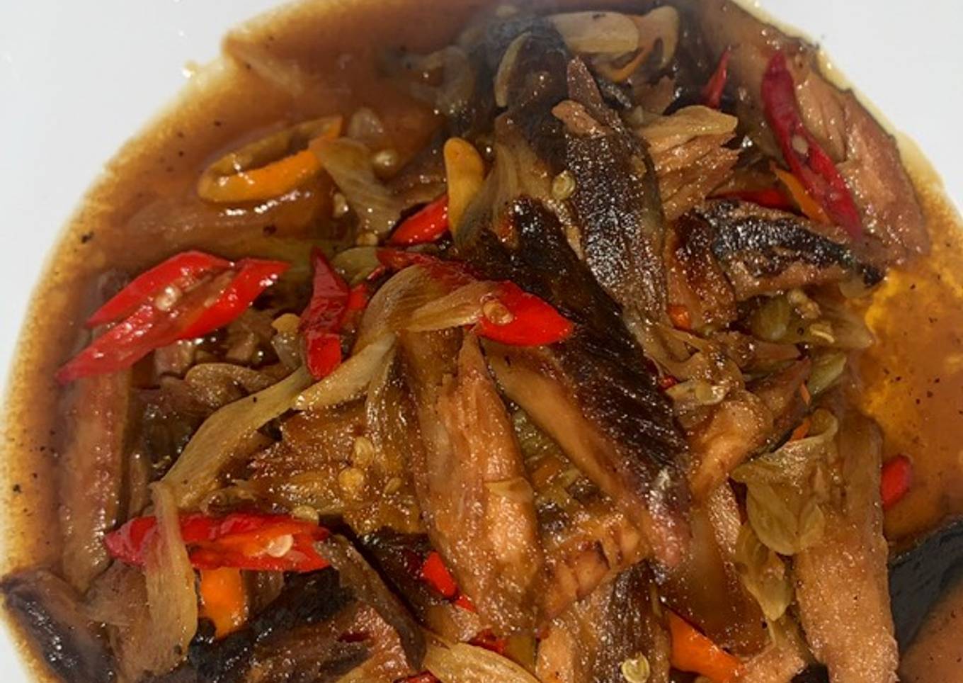 Tumis Tongkol Pedas
