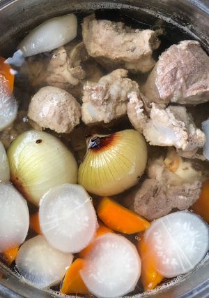 Hình của món Cách nấu nước dùng.