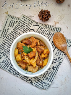 Foto resep 373. Beef Curry Potato