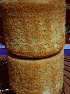 عکسی از دستور کیک شیفون وانیلی