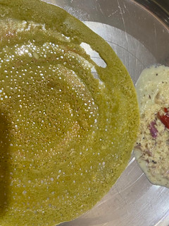 புதினா வெங்காய தோசை செய்முறை முக்கிய புகைப்படம்
