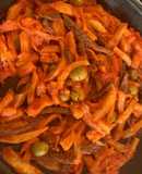 Guisado de olivas de mi abuela