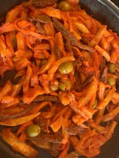 Una foto de Guisado de olivas de mi abuela