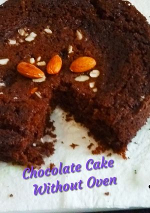 A picture of Chocolate Cake Without Oven From Bourbon Biscuits.