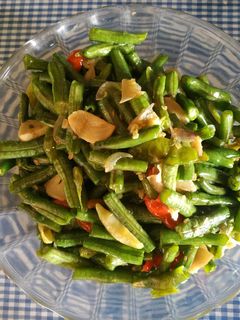 Foto resep Tumis kacang panjang pedas