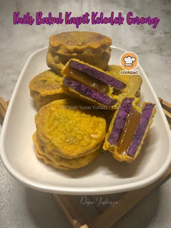 Gambar Kuih Bakul Kapit Keledek Goreng