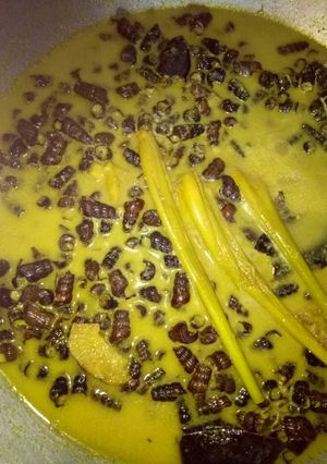 Foto resep Tengkuyung (tutut) masak santan kuning