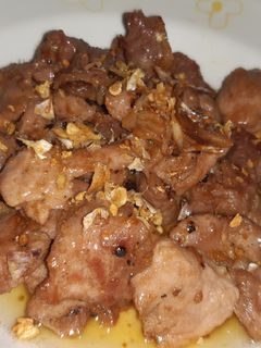 รูปของ หมูทอดกระเทียมพริกไทยดำ