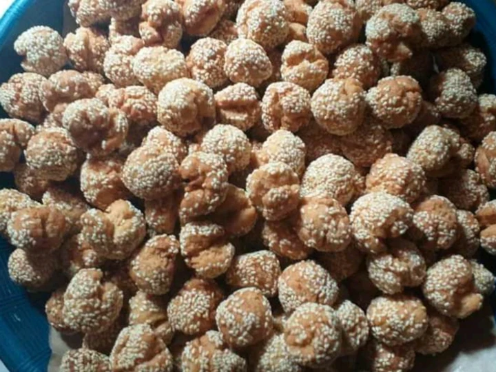 Cara Gampang Menyiapkan Resep Onde-onde krunchy yang Bisa Manjain Lidah Anti Ribet, Mantap Sekali