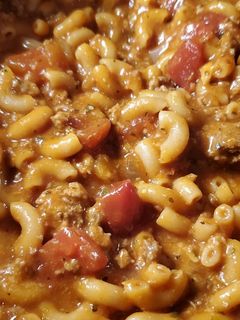 A picture of My Goulash.