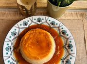 Una foto de flan en freidora sin aceite