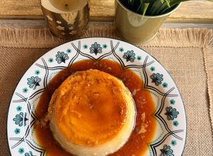 Foto principal de Flan de Plátano en Air Fryer