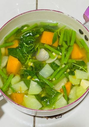 Foto resep Sayur Bening Daun Bayam