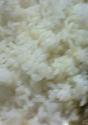 A picture of Plain rice.