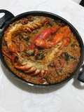 Arroz con bogavante y percebes
