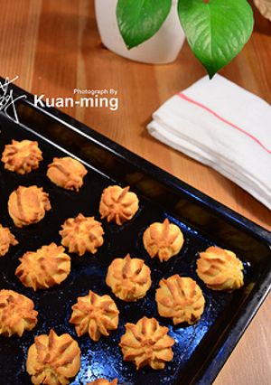 【差不多食譜】奶酥餅乾 Butter Cookies 的食譜成品照片
