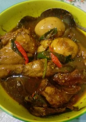 Foto resep Ayam telur kecap ala evigani. #BikinRamadhanBerkesan#👌👌
