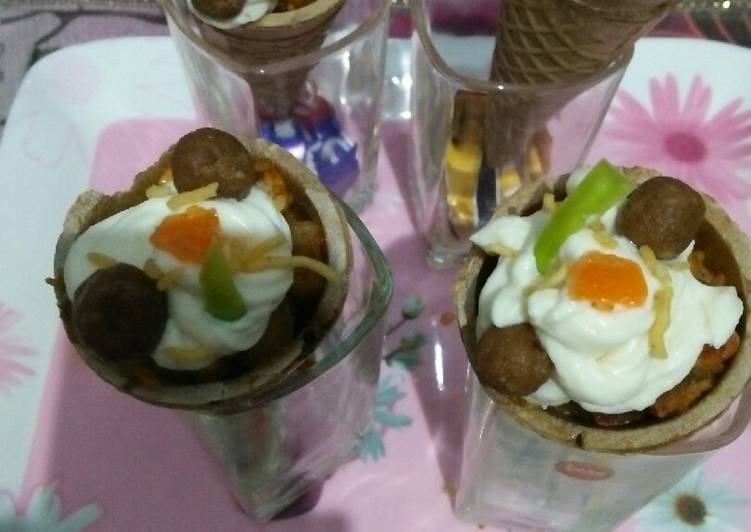 Homemade cone(softy)chat