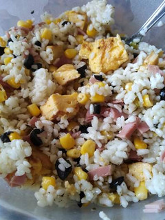 Una foto de Arroz mis tres delicias