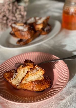 Foto principal de Torrijas con leche de coco