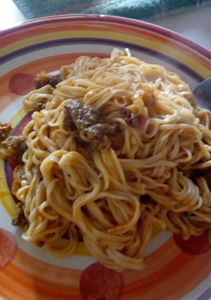 Una foto de Spaghetti caseros 👌