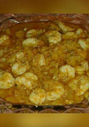Foto resep Udang sambel nanas