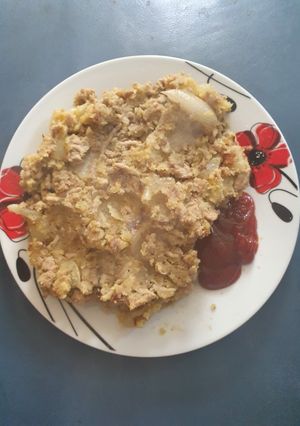 A picture of Pork mince Hash.