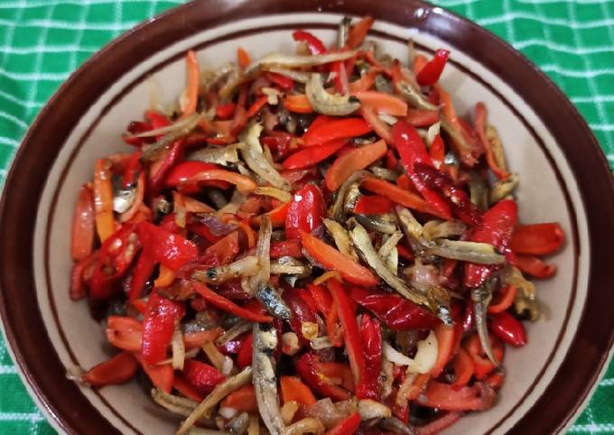 Resep Tumis Kulit Melinjo Teri Oleh Erni Dwip Cookpad