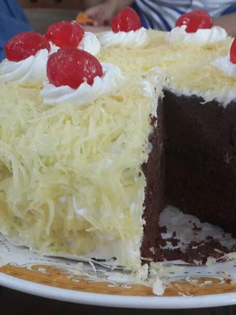 Cara Gampang Membikin Resep  Eggless Chocolate Cake (Simple Birthday Cake Tanpa Telur) yang Bisa Manjain Lidah, Menggugah Selera