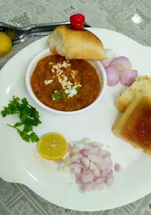 A picture of Pav bhaji.