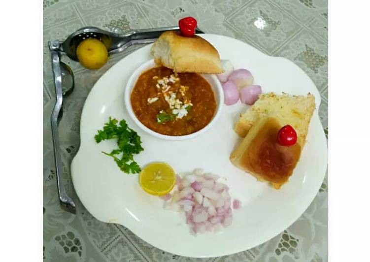 Simple Way to Make Favorite Pav bhaji