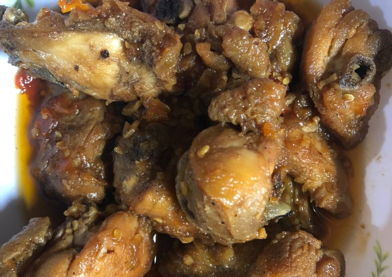 Ayam kecap pedas manis