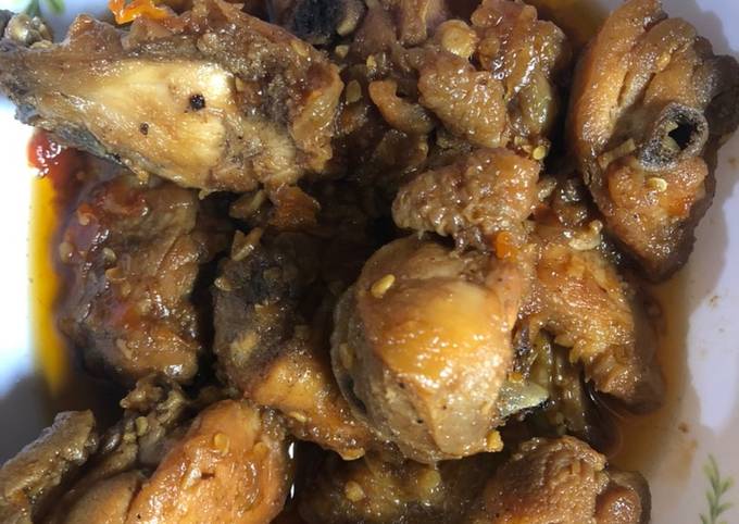 Resep Ayam kecap pedas manis Resep Ayam kecap pedas manis