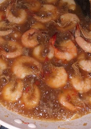 Foto resep Udang saus tiram ala aku 😁