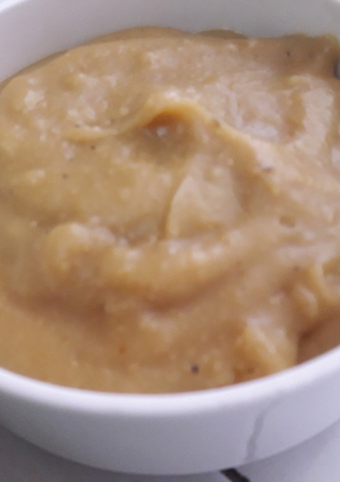 நெய் சேர்க்காத உளுந்து பொட்டுக்கடலை அல்வா (ulunthu pottukadalai halwa Recipe in Tamil) செய்முறை முக்கிய புகைப்படம்