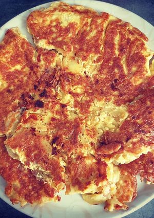 Une photo de Tortilla de patatas authentique