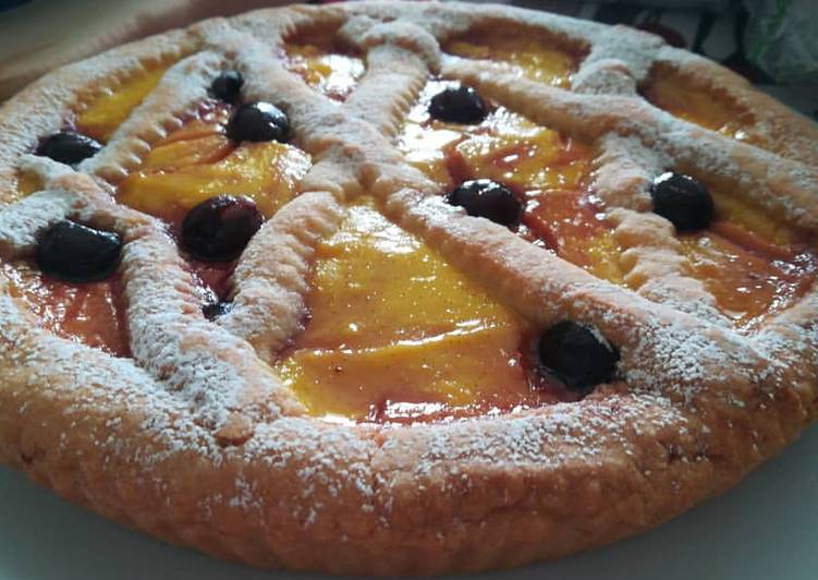 Crostata Amarene e Crema pasticcera