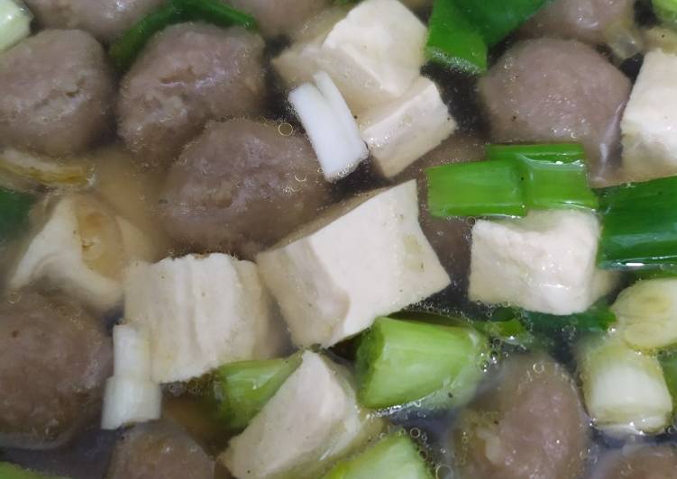 Bakso tahu kuah