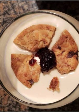 Una foto de Postre con Galletitas Molidas