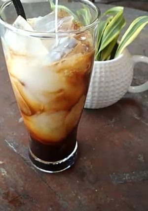 Foto resep Es Kopi Susu Kekinian / Zaman Now