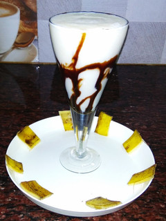 A picture of Banana Milk Shake.