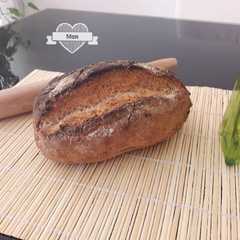 Una foto de Pan de espelta súper fácil. Y bueno!!!