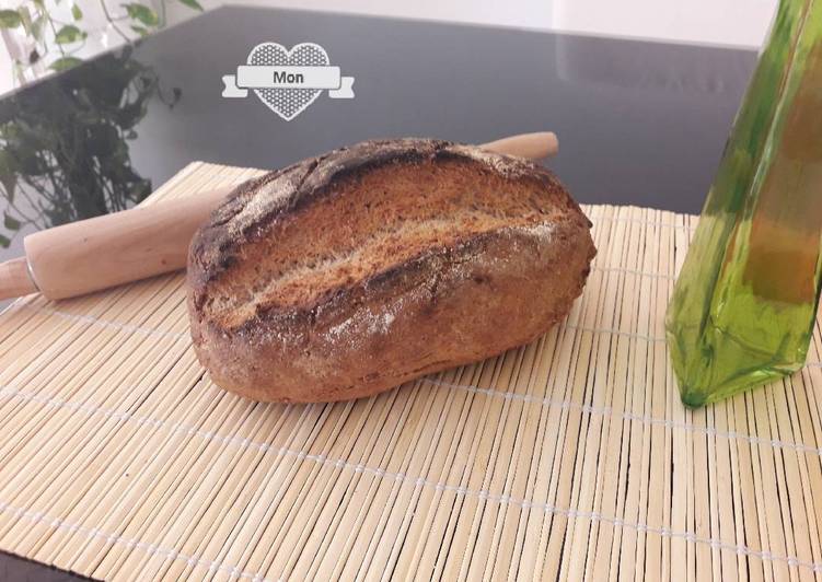 Pan de espelta súper fácil. Y bueno!!!
