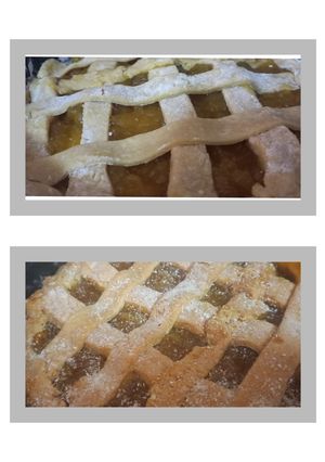 Una foto de Pastafrola de Batata